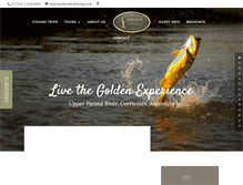 Tablet Screenshot of goldenflyfishing.com